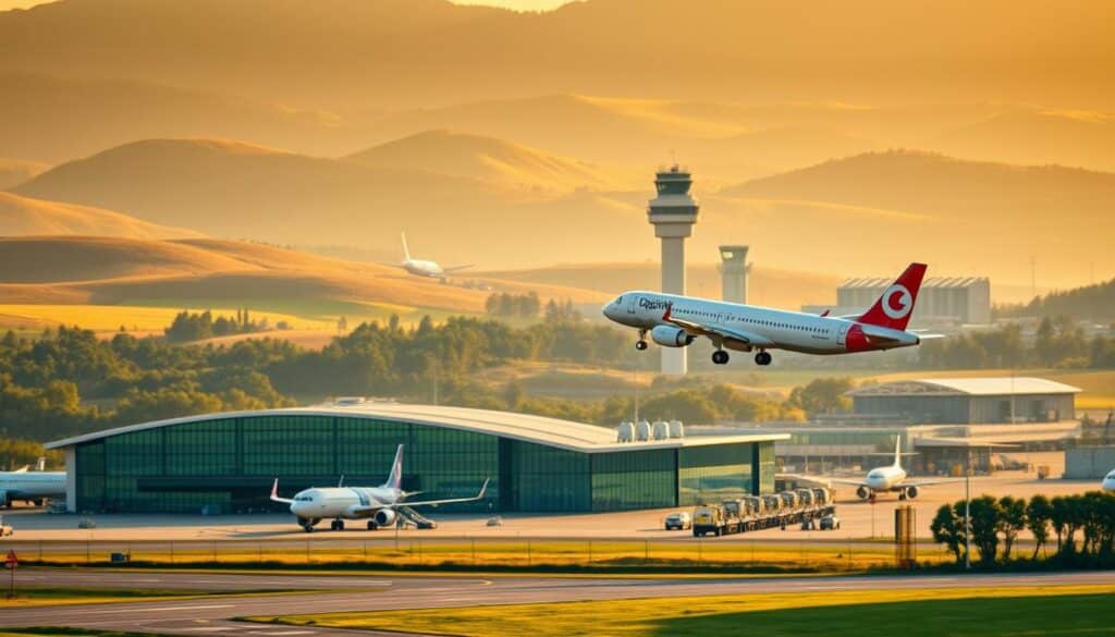 transport lotniczy rozwój regionalny